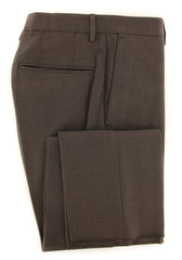 Incotex Dark Brown Nail Head Pants - Slim - 30/46 - (IN5930640)