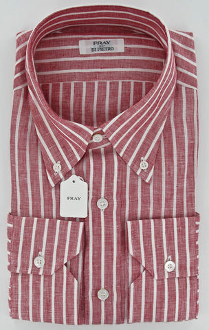 Fray White and Red Shirt – Size: Medium US