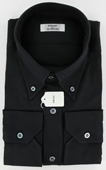 Fray Black Casual Shirt - Medium