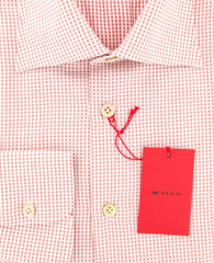 Kiton Red Foulard Shirt - Slim - (KTH489104CREDMR1FCY) - Parent