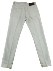 Kiton Light Gray Flannel Pants - Slim - (AZ) - Parent