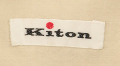 Kiton Beige Solid Cotton Shirt - Slim - (XX) - Parent
