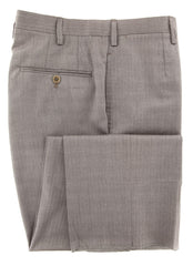 Kiton Light Brown Herringbone Suit - (UA896F1928L7) - Parent