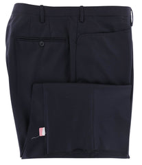 Kiton Dark Blue Wool Solid Suit - (KT1012231) - Parent