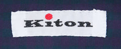 Kiton Navy Blue Check Shirt - Slim - (KT-H0489503FAA1) - Parent