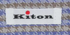 Kiton Brown Houndstooth Shirt - Slim - (KTUCC0566708) - Parent