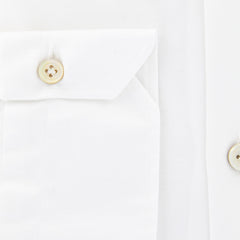 Kiton White Solid Shirt - Slim - (UCCH59131RAA1) - Parent