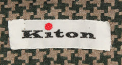 Kiton Brown Houndstooth Shirt - Slim - (KTUCC0602811) - Parent