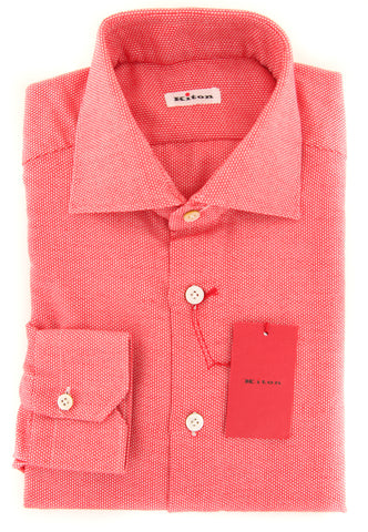 Kiton Red Shirt - Slim