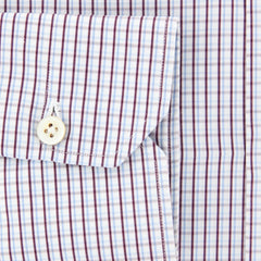 Kiton White Check Shirt - Slim - (KT125177) - Parent
