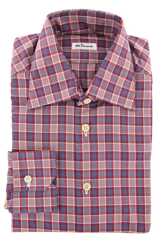 Kiton Red Shirt - Slim
