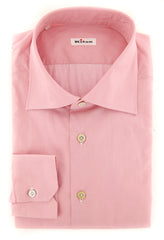 Kiton Pink Fancy Shirt - Slim - 15.75/40 - (KT-UCC-H5328-03-EE)