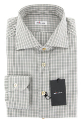 Kiton Green Plaid Shirt - Slim - (H521505WA1) - Parent