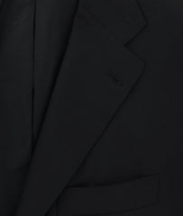 Kiton Black Wool Solid Sportcoat - (KTB32127021R7) - Parent