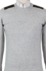 Kiton Light Gray Cashmere Sweater - Crewneck - Medium/50 - (UK3281356)
