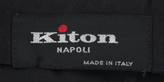 Kiton Gray Melange Wool Pants - Slim - (VN) - Parent