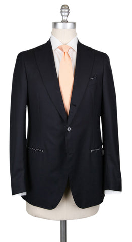 Luigi Borrelli Midnight Navy Blue Suit