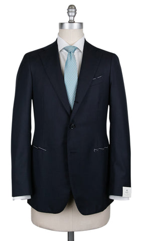 Luigi Borrelli Midnight Navy Blue Suit