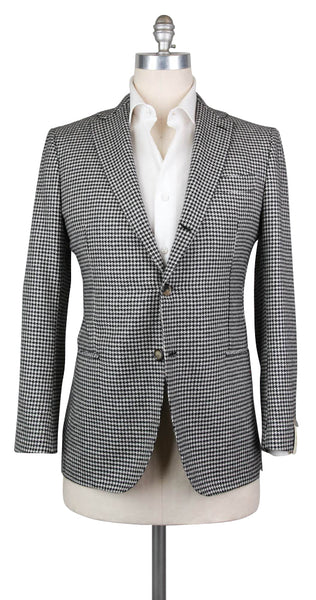 Luigi Borrelli Black Cashmere Sportcoat -  38/48 - (B3228251R7)
