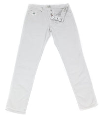 Luigi Borrelli Light Gray Pants - Super Slim - 38/54 - (CAR2221550)