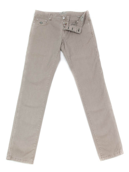 Luigi Borrelli Light Brown Pants - Super Slim - 38/54 - (CAR4051523)