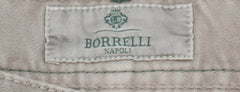 New $400 Luigi Borrelli Light Brown Pants - Super Slim - 34/50 - (CAR4051523)
