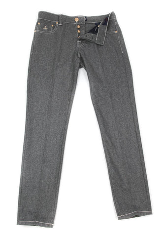 Luigi Borrelli Gray Pants - 31 US / 47 EU