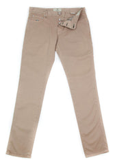 Luigi Borrelli Light Brown Pants - Super Slim - 35/51 - (CARSS29310543)