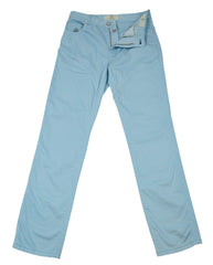 Borrelli Light Blue Solid Pants - Full - (CHIJ03070) - Parent