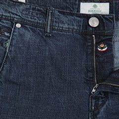 Luigi Borrelli Denim Blue Jeans - Extra Slim -  33/49 - (CHTJ01201S)