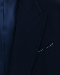 Luigi Borrelli Midnight Navy Blue Peacoat - (LBCOAT161332) - Parent