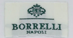 Luigi Borrelli White Solid Cotton Shirt - Slim - (RJ) - Parent