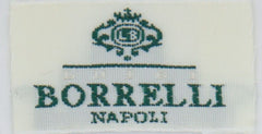 Luigi Borrelli White Solid Cotton Shirt - Slim - (RH) - Parent