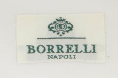 Luigi Borrelli White Solid Cotton Shirt - Slim - (YU) - Parent