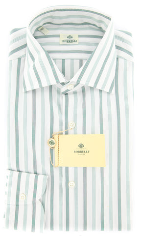 Luigi Borrelli Green Shirt - Extra Slim