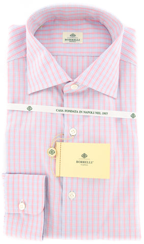 Luigi Borrelli Pink Shirt - 15.75 US / 40 EU
