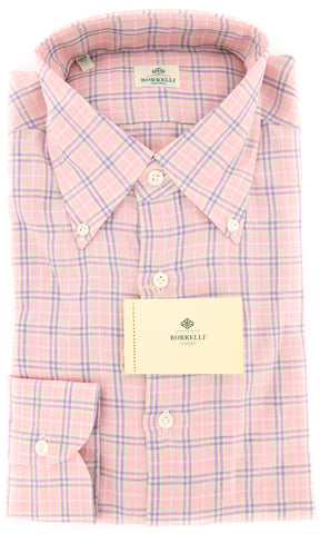 Luigi Borrelli Pink Shirt - Extra Slim