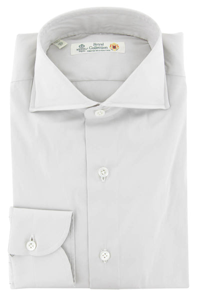 Luigi Borrelli Cream Cotton Blend Shirt - Extra Slim - (308) - Parent