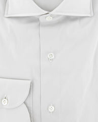 Luigi Borrelli Cream Cotton Blend Shirt - Extra Slim - (308) - Parent