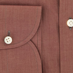 Luigi Borrelli Brown Shirt - Slim - (EV061247STR1) - Parent