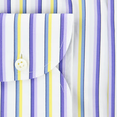 Luigi Borrelli Purple Shirt - Slim - (EV0612781) - Parent