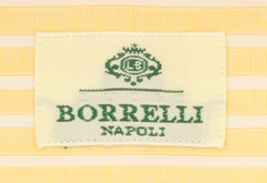 Luigi Borrelli Yellow Shirt - Slim - (EV061842AL10) - Parent