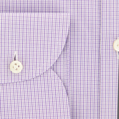 Luigi Borrelli Purple Shirt - Slim - (EV062337FAB) - Parent