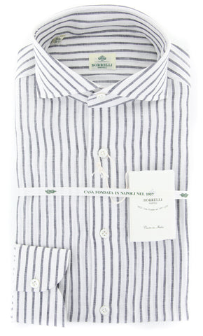Borrelli White Shirt - Slim