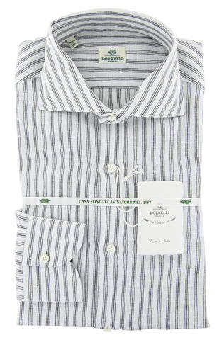 Luigi Borrelli Black Shirt - Slim