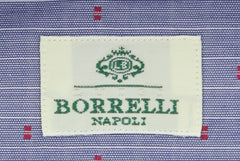 Borrelli Blue Fancy Shirt - Extra Slim - (201802211) - Parent