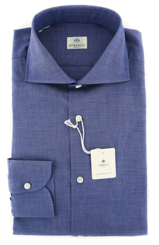 Luigi Borrelli Blue Shirt - Slim