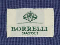 Luigi Borrelli Blue Melange Cotton Dress Shirt - Slim - (7A) - Parent