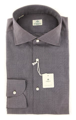 Luigi Borrelli Gray Melange Cotton Shirt - Slim - (K4) - Parent