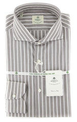 Luigi Borrelli Light Brown Shirt - Slim - 16/41 - (B1219173)